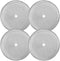 4 Pack French Press Replacement Filter Screen, findTop 4 Inch Stainless Steel Mesh Replacements for 1000 ml / 34 oz / 8 cup French Press